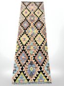 A Chobi Kilim runner,