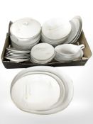 A quantity of Bavarian porcelain dinner wares (1 box)