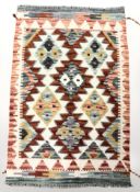 A Chobi Kilim rug,