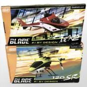 Two blade remote control helicopters,