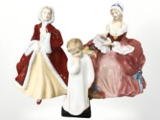 Three Royal Doulton figures - Penelope HN 190,