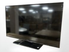 A Hitachi 40 inch LCD TV with lead only