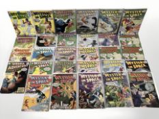 Twenty nine DC comics Strange Adventures and Mystery in Space with 10¢ and 12¢ covers