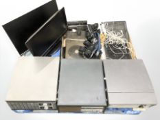 Fidelity, Ultra and Ferguson turn tables, further turn table, Philips automatic recorder,