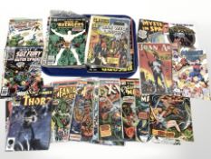 A large quantity of comics including Marvel, DC, Classics Illustrated,