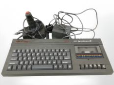 A Sinclair ZX Spectrum plus II with lead and joy stick