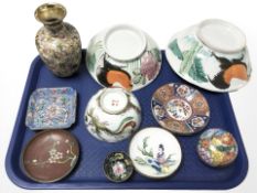 A group of Chinese Cloisonne wares,