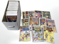 A large quantity of Harvey Richie Rich comics (1 box)