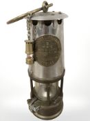 An Eccles protector type 6 miner's lamp
