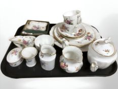 A group of Royal Crown Derby 'Derby Posies' porcelain,