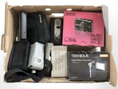 Fujifilm Finepix digital camera, a further digital video camcorder,