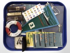 A group of Cunard ephemera relating to the Queen Elizabeth 2