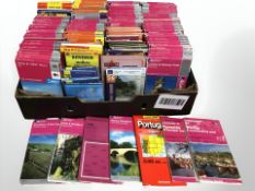 A large quantity of Ordnance Survey maps.
