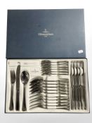 A Villeroy and Boch canteen of stainless steel cutlery