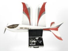 A large remote control air craft,