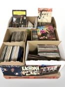 A large quantity of vinyl LP records : mixed artists, classical,