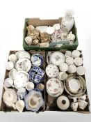 Assorted part tea sets including Duchess, Burleigh ware,