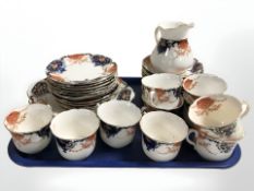 Thirty Six pieces of Surdar Imari tea china