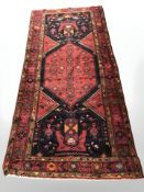 A Hamadan long rug, North West Iran,