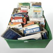 A quantity of Ordnance Survey and other maps
