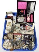 A good collection of costume jewellery many pieces dog themed including brooches, necklaces,