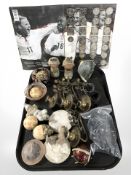Miscellaneous collectibles including England 2004 football book,