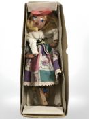 A Pelham puppet Mitzi in original box