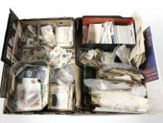 A large quantity of 20th century loose stamps, covers and other philatelic items.