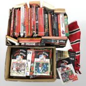 Quantity of Manchester United annuals, match day programmes,