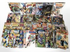 Marvel and DC Comics including Superman's Girlfriend Lois Lane, The Man-Thing, Wonder Woman,