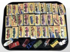 A collection of Matchbox Superfast die cast model cars.