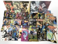 DC Comics and graphic novels including Superman, Justice Inc, The Question, Dragon Lance,