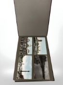 A postcard album containing mainly colour postcards, scenes of London, Bournemouth, etc.