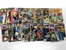 DC Comics including Superman's Action Comics, Batman, Action Comics Weekly, etc, American covers,