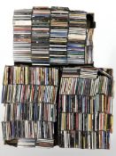 A large quantity of CDs, mixed artists, soundtracks, etc.