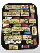 A collection of Matchbox Superfast die cast model cars.