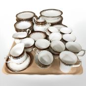 Sixty seven pieces of Duchess Winchester tea and dinner porcelain