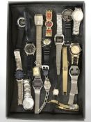A group of lady's and gents wristwatches including Swatch, Sekonda, etc.