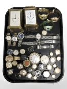 A group of wristwatches including Seiko, Rotary, Poljot,