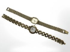 Two Lady's wristwatches by Tissot and Rotary.