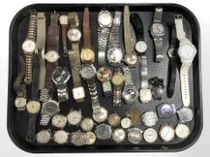A quantity of wristwatches including Rotary, Sekonda, Pierre Nicole, etc.