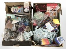 A large quantity of modern costume jewellery,