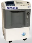 A Burton's Medical Oxygen Concentrator (no lead)