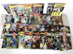 Eclipse and Apple comics including Miracle Man, St George, Doctor Zero,