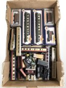 Boxed and unboxed OO gauge die cast rolling stock including Bachmann Branch-Line, Dapol and Hornby.