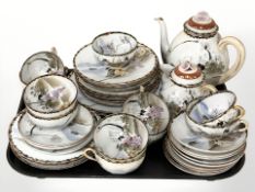 Japanese export egg shell tea china