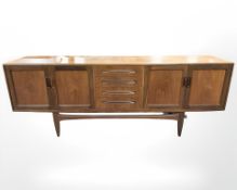 A G Plan Fresco teak low sideboard,