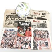 A group of newspapers concerning Sunderland AFC, Arsenal v Sunderland April 7th 1973 F.