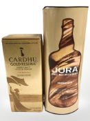 A bottle of Cardhu gold reserve single malt scotch whisky, 70 cl,