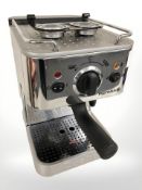 A Dualit Espressivo coffee machine.
